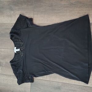 Ambience Lace Back Tee Short Sleeve